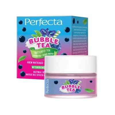 Perfecta Bubble Tea matująco-regenerujący krem do twarzy 50ml