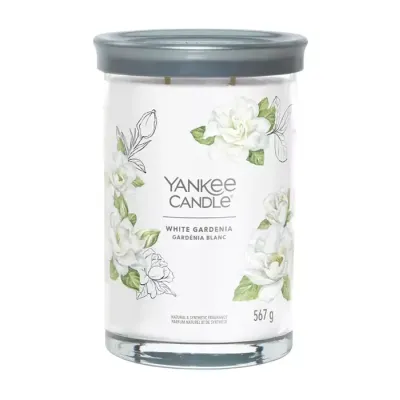 Yankee Candle Signature Tumbler duża świeca zapachowa White Gardenia 567 g