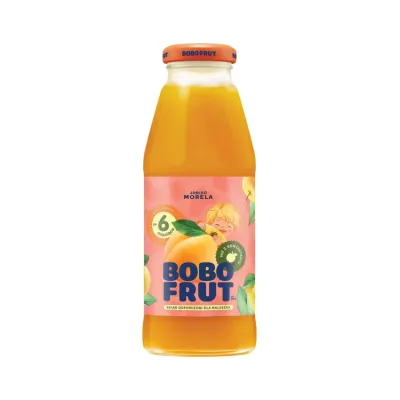 Bobo Frut owocowy nektar po 6 miesiącu Jabłko-Morela 300 ml