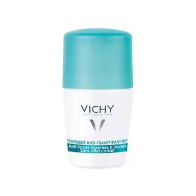 Vichy antyperspirant 48H przeciw białym i żółtym plamom 50 ml