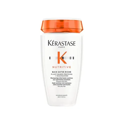 Kerastase Nutritive Bain Satin Riche odżywcza kąpiel do włosów grubych 250 ml