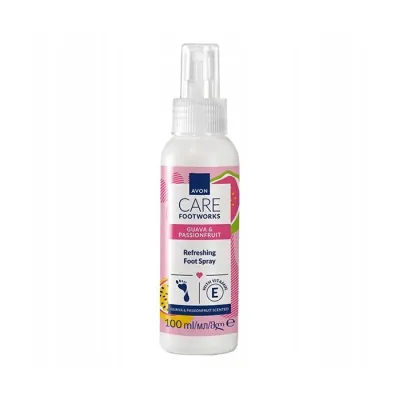 Avon Care FootWorks odświeżający spray do stóp Guava&Passionfruit 100 ml