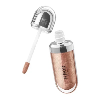 KIKO Milano 3D Hydra Lipgloss błyszczyk powiększający usta 18 Golden Sparkle 6,5ml