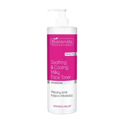 Bielenda Professional Redness Relief mleczny tonik kojąco-chłodzący 500 ml