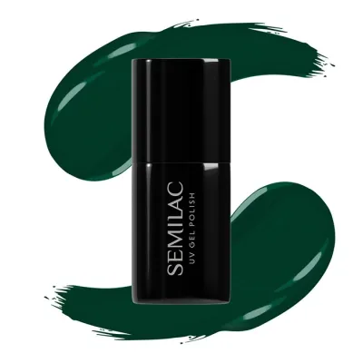 Semilac Festive Wonder Colors lakier hybrydowy 309 Pine Green 7 ml