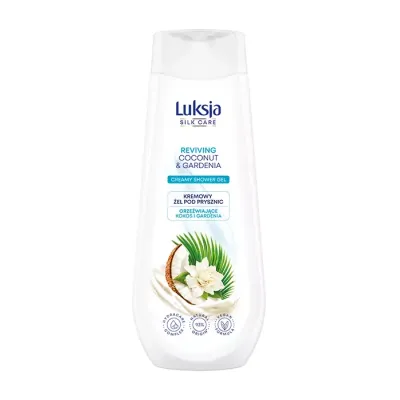 Luksja Silk Care kremowy żel pod prysznic Kokos i Gardenia 500ml