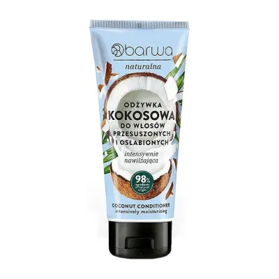Barwa Naturalna kokosowa odżywka do włosów suchych i osłabionych 200 ml