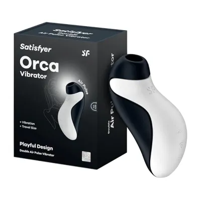 Satisfyer Orca Double Air Pulse Vibrator wielofunkcyjny wibrator orka