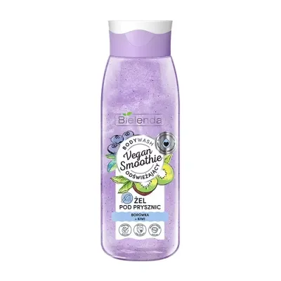 Bielenda Vegan Smoothie odświeżający żel pod prysznic Borówka Kiwi 400 g