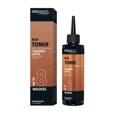 Prosalon Professional Hair Toner żelowy toner do włosów Caramel Latte 125 ml