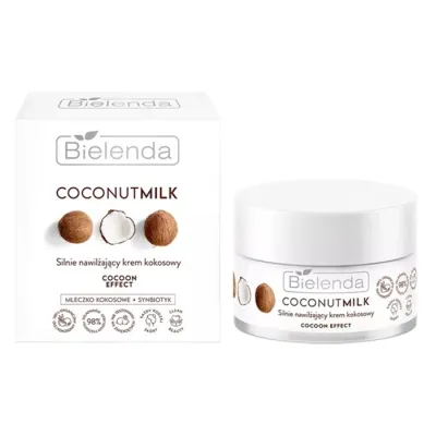 Bielenda Coconut Milk silnie nawilżający krem do twarzy 50 ml