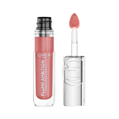 L'Oréal Paris Plump Ambition hialuronowy olejek do ust 650 Nude Macaron 5 ml