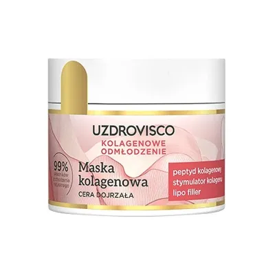 Uzdrovisco Kolagenowe Odmłodzenie maska kolagenowa do twarzy 40 ml