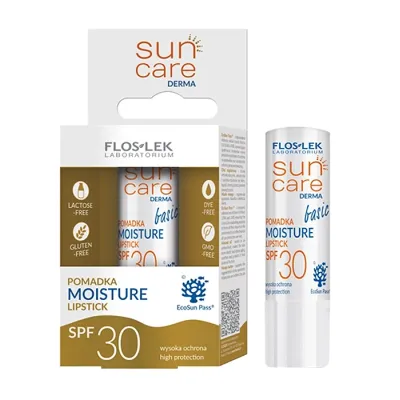 Floslek Sun Care Derma Moisture ochronna pomadka z filtrem SPF30 3,8 g