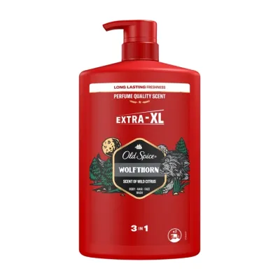 Old Spice Wolfthorn oczyszczający żel 3w1 pod prysznic 1000ml