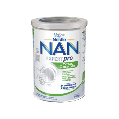 Nan Expert Pro Total Comfort żywność specjalnego przeznaczenia medycznego dla niemowląt 400g