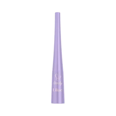 Lovely Lilac matowy eyeliner z precyzyjnym pędzelkiem Fioletowy