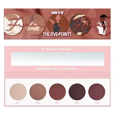 Miyo Five Points paleta 5 cieni do powiek 11