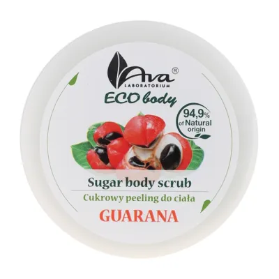 Ava Eco Body cukrowy peeling do ciała Guarana 250 g