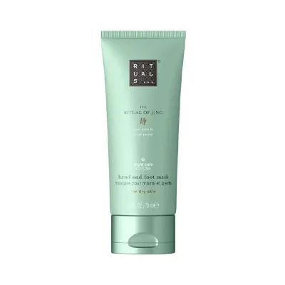 Rituals The Ritual Of Jing Sacred Wood & Lavender naprawcza maska do rąk na noc 70 ml
