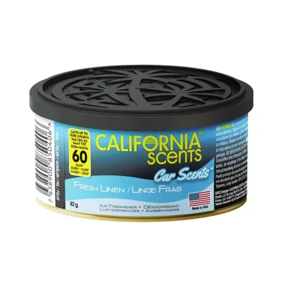 California Scents zapach samochodowy Fresh Linen 42g