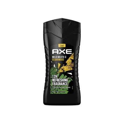 Axe Wild Mojito & Cedarwood żel pod prysznic dla mężczyzn 3w1 250 ml