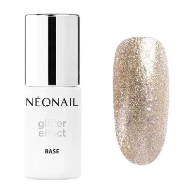 NeoNail Glitter Effect baza hybrydowa 9881 Gold Twinkle 7,2ml