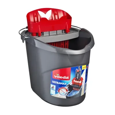 Vileda Ultramax wiaderko z wyciskaczem do mopa 10L