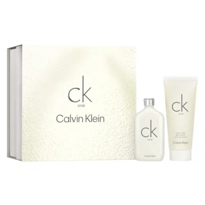 CALVIN KLEIN CK ONE WODA TOALETOWA 50ML + ŻEL 100ML