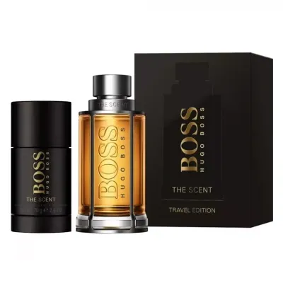 HUGO BOSS THE SCENT WODA TOALETOWA SPRAY 100ML + DEZODORANT 75ML