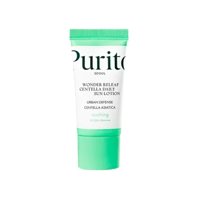 Purito Wonder Releaf Centella lekki krem przeciwsłoneczny do twarzy SPF 50+ 15 ml