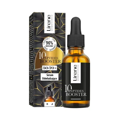 Lirene 10 Peptides Booster serum odmładzające 50-70+ 30 ml