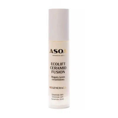 Asoa Ecolift Ceramid Fusion bogaty krem ceramidowy 50 ml
