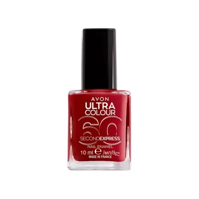 Avon Pro Colour szybkoschnący lakier do paznokci Dashing Red 10 ml