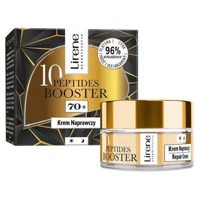 Lirene 10 Peptides Booster krem naprawczy 70+ 50 ml