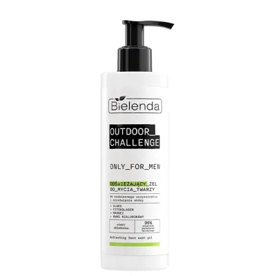 Bielenda Only For Men Outdoor Challenge odświeżający żel do mycia twarzy 190 ml