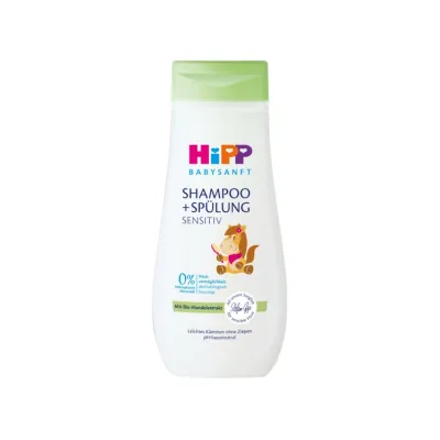 HiPP Babysanft Sensitive szampon z odżywką dla dzieci 200 ml