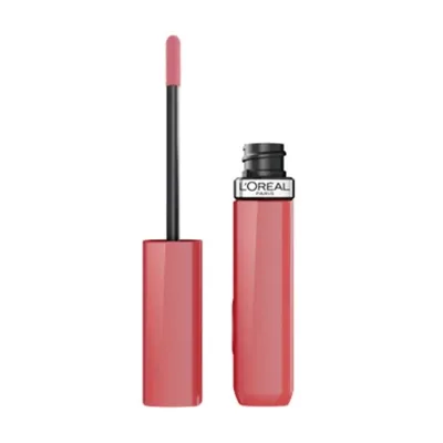 L'Oréal Paris Infaillible Laque Resistance pomadka do ust w płynie 600 Le Nu Rose 4,3 ml