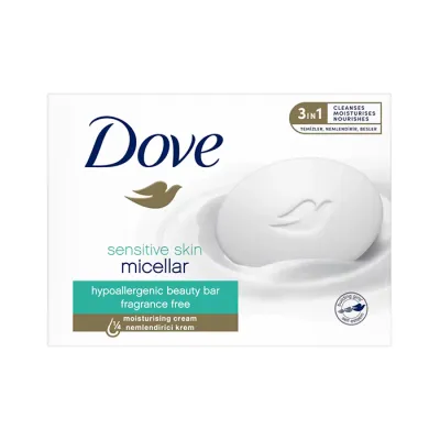Dove Sensitive Skin Micellar mydło w kostce 90 g