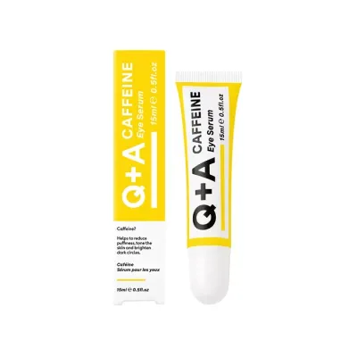 Q+A Energetyzujące serum pod oczy z kofeiną 15ml