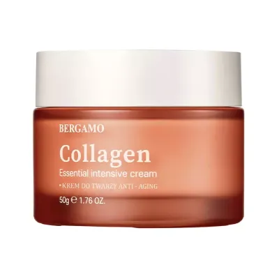 Bergamo Collagen przeciwzmarszczkowy krem do twarzy z kolagenem 50 g