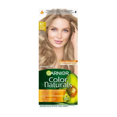 Garnier Color Naturals trwała farba do włosów 8.1 Popielaty Jasny Blond