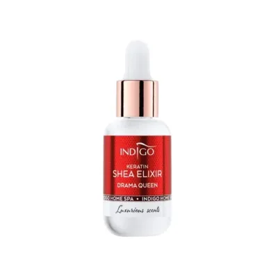 Indigo Keratin Shea Elixir oliwka do skórek i paznokci Drama Queen 8ml