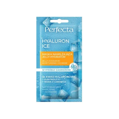 Pefecta Hyaluron Ice Jelly-Hydrator nawilżająca żelowa maseczka do twarzy 8ml