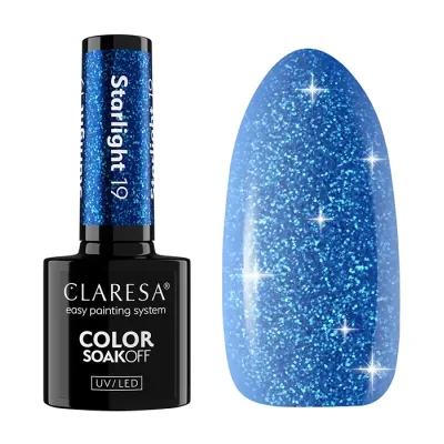 Claresa Soak Off lakier hybrydowy Starlight 19 5 g