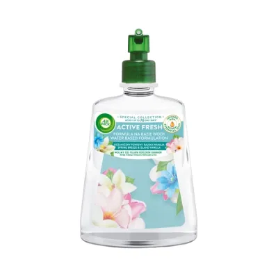 Air Wick Active Fresh automatyczny odświeżacz powietrza wkład Oceaniczny Powiew i Rajska Wanilia 228 ml