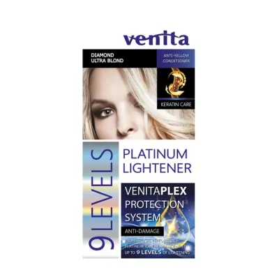 Venita Plex Platinum Lightener rozjaśniacz do włosów 9 levels Diamond Ultra Blond