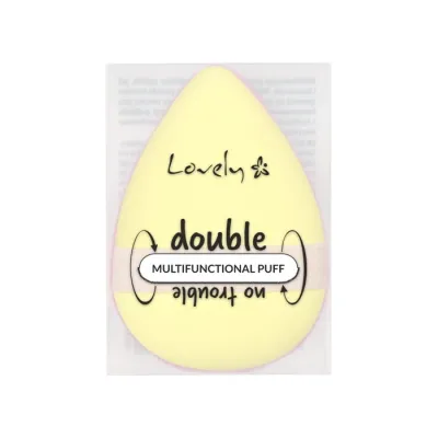 Lovely Double No Trouble wielofunkcyjny puszek do produktów sypkich i kremowych 1 szt