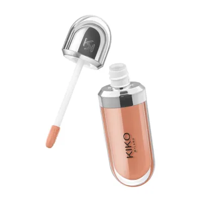 KIKO Milano 3D Hydra Lipgloss błyszczyk powiększający usta 08 Natural Rosewood 6,5ml