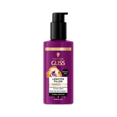 Gliss Full Hair Wonder krem wypełniający do włosów delikatnych i osłabionych 100ml
